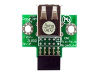 StarTech.com 2 Port USB Motherboard Header Adapter - USB adapter - USB (F) to 10 pin USB header (F) - USBMBADAPT2 - USB-adapter - USB (hona) till 10-stifts USB-överdel (hona) USBMBADAPT2