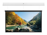 Da-Lite DescenderPro - Projektorduk - takmontering - motoriserad - 230 V - 149.21" (379 cm) - 16:9 - Matte White (Tensioned) - RAL 9016 10106770