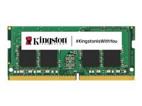 Kingston ValueRAM - DDR4 - modul - 8 GB - SO DIMM 260-pin - 3200 MT/s / PC4-25600 - CL22 - 1.2 V - ej buffrad - icke ECC - för Intel Next Unit of Computing 11, 12 KVR32S22S8/8