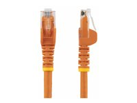 Startech 7m CAT6 Ethernet Cable, 10 Gigabit Snagless RJ45 650MHz 100W PoE Patch Cord, CAT 6 10GbE UTP Network Cable w/Strain Relief, Orange, Wiring is UL Certified/TIA - Category 6 - 24AWG (N6PATC7MOR) - Patch-kabel - RJ-45 (hane) till RJ-45 (hane) - UTP - CAT 6 - hakfri - orange N6PATC7MOR