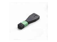 Startech - Loopback-adapter - TAA-kompatibel - MTP/MPO enkelläge (hane) - fiberoptisk - 9 / 125 mikrometer - OS2 - grön och svart LOOPBACKMTPSM9125M