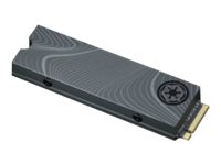 Seagate FireCuda ZP500GM3A033 - Beskar Ingot Drive Special Edition - SSD - 500 GB - inbyggd - M.2 2280 - PCIe 4.0 x4 (NVMe) - integrerad kylfläns - med 3 års Seagate Rescue Data Recovery ZP500GM3A033