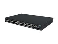 HPE Networking Comware 2150 48p 10M/100M/1G 4p SFP+ 1G/10G - Switch - L3 - Administrerad - 48 x 10/100/1000Base-T + 4 x 1 Gigabit/10 Gigabit SFP+ (upplänk/stackning) - rackmonterbar S6X52A#ABB