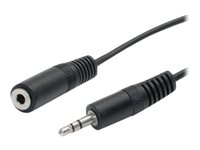 StarTech.com 1,8 m 3,5 mm förlängningskabel för stereoaudio - M/F - Ljudförlängningskabel - mini-phone stereo 3.5 mm hane till mini-phone stereo 3.5 mm hona - för P/N: PEXSOUND7CH, SV211DPUA, SV211DPUA4K, SV211HDUA4K, SV431DL2DU3A, SV431TDVIUA MU6MF