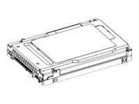 KIOXIA CD8 Series - SSD - 3.84 TB - inbyggd - 2.5" - PCIe 4.0 x4 (NVMe) - buffert: 256 MB KCD8XRUG3T84