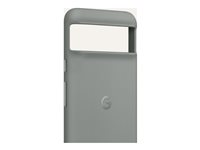 Google - Baksidesskydd för mobiltelefon - silikon, polykarbonat - nötbrun - för Pixel 8 GA04980