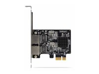 StarTech.com 2-Port Gigabit PCIe Network Adapter Card, TAA Compliant - Nätverksadapter - PCIe - Gigabit Ethernet x 2 - svart - TAA-kompatibel ST1000SPEXD4T