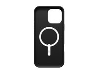 ZAGG Luxe Snap - Baksidesskydd för mobiltelefon - MagSafe-kompatibilitet - svart - för Apple iPhone 16 Pro Max 702315009