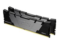 Kingston FURY Renegade - DDR4 - sats - 32 GB: 2 x 16 GB - DIMM 288-pin - 4000 MT/s / PC4-32000 - CL19 - 1.2 V - ej buffrad - icke ECC - svart KF440C19RB12K2/32