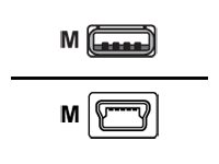 Cisco - USB-kabel - USB (hane) till mini-USB typ B (hane) - 1.83 m - återanvänd - för Cisco 1921, 1921 4-pair, 1921 ADSL2+, 1941; Catalyst 2960, 2960G, 2960S CAB-CONSOLE-USB-RF