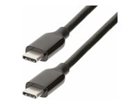 StarTech.com 3m (10ft) Active USB-C Cable, USB 3.2 Gen 2 10Gbps, Long USB Type-C Data Transfer Cable, 60W Power Delivery, 8K 60Hz, DP 1.4 Alt Mode w/HBR3/HDR10/MST/DSC 1.2/HDCP 2.2 - USB C to C cable (UCC-3M-10G-USB-CABLE) - USB-kabel - 24 pin USB-C (hane) till 24 pin USB-C (hane) - USB 3.0 / USB 3.1 / USB 3.2 Gen 2 - 3 m - aktiv, 8K60Hz stöd, USB Power Delivery (60W) - svart UCC-3M-10G-USB-CABLE