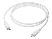 dbramante1928 re-charge - Lightning-kabel - 24 pin USB-C hane till Lightning hane - 1.2 m - 100 % återvunnen plast CB12CLWH7085