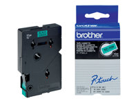 Brother - Svart, grön - Rulle (1,2 cm) 1 rulle (rullar) etiketter TC701