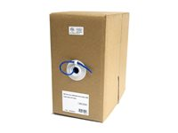 StarTech.com 1000ft CAT5e Ethernet Cable - Blue - Bulk Roll - Solid UTP Cable - CMR Rated - Box of CAT5e Network Wire Cable (WIRC5ECMR) - Bulkkabel - 305 m - UTP - CAT 5e - fast - blå - för P/N: POEEXT2GAT, ST1000SPEXI, ST5GPEXNB, USB2001EXT2P, USB2001EXT2PNA, USB2001EXTV WIRC5ECMR