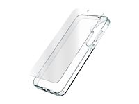 Zagg InvisibleShield Glass Elite 360 - Baksidesskydd för mobiltelefon - klar - med skärmskydd av härdat glas - för Samsung Galaxy S24+ 200513520