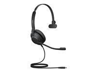 Jabra Evolve2 30 SE MS Mono - Headset - på örat - kabelansluten - USB-C, USB-A - ljudisolerande - Certifierad för Microsoft-teams 23189-899-779