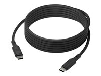 dbramante1928 IT - USB-kabel - 24 pin USB-C (hane) till 24 pin USB-C (hane) - 3 m - USB-strömförsörjning (100W) - svart CB30CCBL7240