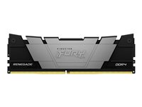 Kingston FURY Renegade - DDR4 - modul - 16 GB: 1 x 16 GB - DIMM 288-pin - 4000 MT/s / PC4-32000 - CL19 - 1.35 V - ej buffrad - icke ECC - svart KF440C19RB12/16