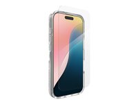 Zagg Luxe + Glass 360 - Baksidesskydd för mobiltelefon - MagSafe-kompatibilitet - grafen - klar - med skärmskyddare - för Apple iPhone 16 Pro 700515364