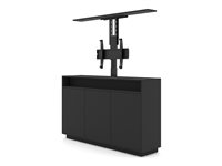 Multibrackets M - Kabinett - lyft - för LCD-display/högtalare - svart - skärmstorlek: 65" 7350105214714