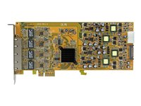 StarTech.com Gigabit Power over Ethernet PCIe-nätverkskort med 4 portar - PSE/PoE PCI Express-nätverkskort - Nätverksadapter - PCIe x4 - Gigabit Ethernet x 4 ST4000PEXPSE