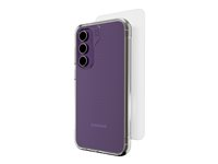 Zagg Luxe + Glass 360 - Baksidesskydd för mobiltelefon - grafen 100512495