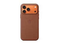 Apple - Baksidesskydd för mobiltelefon - MagSafe-kompatibilitet - TechWoven - sienna - för iPhone 17 Pro Max MGFC4ZM/A