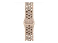 Apple Nike - Band för smart klocka - 42mm - storlek S/M - desert stone MYJR3ZM/A