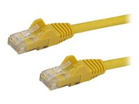StarTech.com Cat6-patchkabel med hakfria RJ45-kontakter ? 2 m, gul - Patch-kabel - RJ-45 (hane) till RJ-45 (hane) - 2 m - UTP - CAT 6 - hakfri - gul N6PATC2MYL