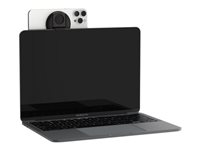 Belkin - Magnetisk montering för mobiltelefon - MagSafe-kompatibel, för bärbara Mac-datorer - svart - för Apple iPhone 12, 13, 14, 16 MMA006BTBK