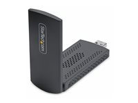 StarTech.com Wi-Fi 6E USB Adapter/Dongle, For Desktop/Laptop PC, Wireless NIC w/Foldable Antenna, WiFi Adapter Supports 802.11 b/g/n/ac/ax, 2.4/5/6 GHz Network Compatible - Nätverksadapter - USB 3.0 - Wi-Fi 6E - svart AX54005A-USB-WIFI-6E