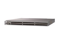 HPE SN6620C 32Gb 48/48 32Gb Short Wave SFP+ Fibre Channel v2 Switch - C-Series - switch - Administrerad - 48 x 32Gb Fibre Channel SFP+ - bakre till främre luftflödet - rackmonterbar - med 48 x 32Gb Fibre Channel SW SFP+ transceiver R0P14B