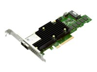 Broadcom MegaRAID 9580-8i8e - Kontrollerkort (RAID) - 16 Kanal - SATA 6Gb/s / SAS 12Gb/s / PCIe 4.0 (NVMe) - RAID 0, 1, 5, 6, 10, 50, JBOD, 60 - PCIe 4.0 x8 05-50076-00