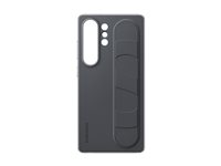 Samsung EF-GS938 - Baksidesskydd för mobiltelefon - silikon - svart - för Galaxy S25 Ultra EF-GS938CBEGWW