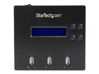 StarTech.com 1:2 Fristående USB-duplikator och -rensare för flashminnen - USB-enhetsduplikator - 2 fack - för P/N: SVA5H2NEUA USBDUP12