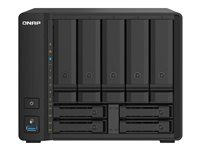 QNAP TS-932PX - NAS-server - 9 fack - SATA 6Gb/s - RAID 0, 1, 5, 6, 10, 50, JBOD, 5 hot spare, 6-reservsnabbyte, 60, 50 hot spare, 10 hot spare, 60 hot spare, 1 hot spare - RAM 4 GB - Gigabit Ethernet / 2.5 Gigabit Ethernet / 10 Gigabit Ethernet - iSCSI support TS-932PX-4G