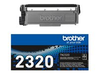 Brother TN2320 - Svart - original - tonerkassett - för Brother DCP-L2500, L2520, L2560, HL-L2300, L2340, L2360, L2365, MFC-L2700, L2720, L2740 TN2320