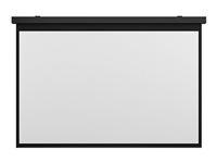 Multibrackets M Motorized Projection Screen Black Edition - Projektorduk - motoriserad - 108" (274 cm) - 16:10 - Matte White - svart 7350022735613