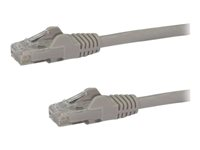 StarTech.com Cat6-patchkabel med hakfria RJ45-kontakter ? 1 m, grå - Patch-kabel - RJ-45 (hane) till RJ-45 (hane) - 1 m - UTP - CAT 6 - hakfri - grå N6PATC1MGR
