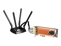 QNAP QWA-AC2600 - Nätverksadapter - PCIe 2.0 låg profil - Wi-Fi 5 - för QNAP TS-1232, 1277, 253, 453, 473, 677, 832, 853, 877, 977, TVS-2472, 473, 673, 872, 873 QWA-AC2600