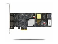 StarTech.com 2-Port 2.5Gbps PoE Network Card, Intel I225-V, 802.3af/at - Nätverksadapter - PCIe 2.0 x2 - 10M/100M/1G/2.5 Gigabit Ethernet x 2 - svart PR22GIP-NETWORK-CARD