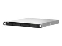 QNAP TS-464U-RP - NAS-server - 4 fack - kan monteras i rack - SATA 6Gb/s - RAID 0, 1, 5, 6, JBOD, 10 - RAM 8 GB - 2.5 Gigabit Ethernet - iSCSI support - 1U TS-464U-RP-8G