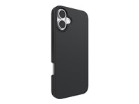 ZAGG Manhattan Snap - Baksidesskydd för mobiltelefon - MagSafe-kompatibilitet - silikon, grafen - svart - för Apple iPhone 16 Plus 702315195