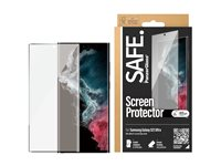 SAFE. by PanzerGlass - Skärmskydd för mobiltelefon - kant till kant - glas - ramfärg svart - för Samsung Galaxy S22 Ultra SAFE95099