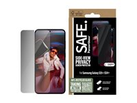 SAFE. by PanzerGlass - Skärmskydd för mobiltelefon - ultrabred passning - glas - med sekretessfilter - för Samsung Galaxy S SARPUWFG37942