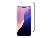 Screenor - Skärmskydd för mobiltelefon - glas - svart - för Apple iPhone 16 Pro 16060SN