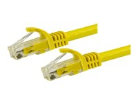 StarTech.com 7m CAT6 Ethernet Cable, 10 Gigabit Snagless RJ45 650MHz 100W PoE Patch Cord, CAT 6 10GbE UTP Network Cable w/Strain Relief, Yellow, Fluke Tested/Wiring is UL Certified/TIA - Category 6 - 24AWG (N6PATC7MYL) - Patch-kabel - RJ-45 (hane) till RJ-45 (hane) - 7 m - UTP - CAT 6 - hakfri - gul N6PATC7MYL