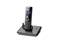 HP Poly VVX D230 - Trådlös förlängningshandenhet med nummerpresentation - DECT - 3-riktad samtalsförmåg - 8-linjersdrift - svart 89B48AA