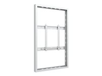 Multibrackets M Pro Series - Hölje - låg profil - för LCD-panel för digital skyltning - medium - låsbar - stål - vit - skärmstorlek: 65" - väggmonterbar 7350105211232