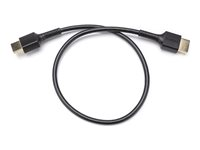 Crestron CBL-8K-HD-1.5 - Ultra High Speed - HDMI-kabel - HDMI hane till HDMI hane - 50 cm - svart - 8K120 Hz (7680 x 4320) stöd, 4K120Hz stöd, 8K30Hz stöd, passiv CBL-8K-HD-1.5